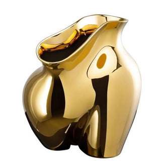 Rosenthal La Chute decorative vase h 26 cm - gold titanium - Buy now on ShopDecor - Discover the best products by ROSENTHAL design