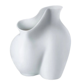 Rosenthal La Chute decorative vase h 26 cm - white glazed - Buy now on ShopDecor - Discover the best products by ROSENTHAL design