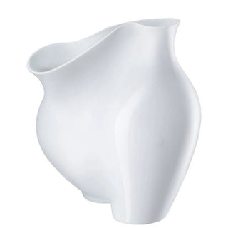 Rosenthal La Chute decorative vase h 26 cm - white glazed - Buy now on ShopDecor - Discover the best products by ROSENTHAL design