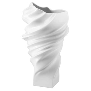 Rosenthal Squall decorative vase h 32 cm - white glazed - Buy now on ShopDecor - Discover the best products by ROSENTHAL design