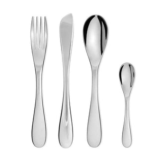 Alessi WA10S24 eat.it steel cutlery set 24 pieces - Buy now on ShopDecor - Discover the best products by ALESSI design