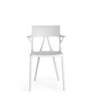 Kartell A.I. chair for indoor/outdoor use Kartell White B1 - Buy now on ShopDecor - Discover the best products by KARTELL design