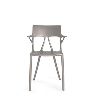 Kartell A.I. chair for indoor/outdoor use Kartell Grey GR - Buy now on ShopDecor - Discover the best products by KARTELL design