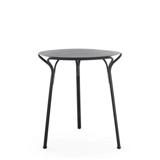 Kartell Hiray round table for outdoor use diam. 65 cm. Kartell White 03 - Buy now on ShopDecor - Discover the best products by KARTELL design