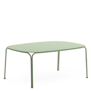 Kartell Hiray rectangular side table for outdoor use 90x60 cm. Kartell Green VE - Buy now on ShopDecor - Discover the best products by KARTELL design