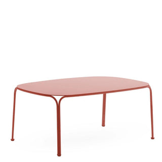Kartell Hiray rectangular side table for outdoor use 90x60 cm. Kartell Russet RU - Buy now on ShopDecor - Discover the best products by KARTELL design