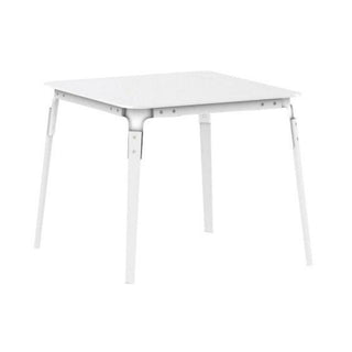 Magis Steelwood Table 90x90 cm. White - Buy now on ShopDecor - Discover the best products by MAGIS design