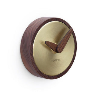 Nomon Atomo wall clock Brass - Buy now on ShopDecor - Discover the best products by NOMON design