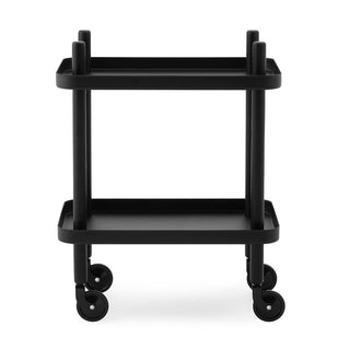 Normann Copenhagen Block table 50x35 cm. with painted ash legs Normann Copenhagen Block Black - Buy now on ShopDecor - Discover the best products by NORMANN COPENHAGEN design