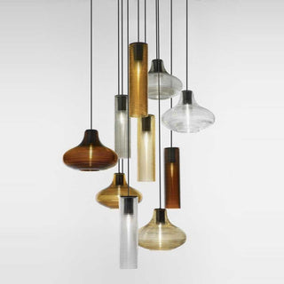 Panzeri Emma suspension lamp LED glass by Silvia Poma - Buy now on ShopDecor - Discover the best products by PANZERI design