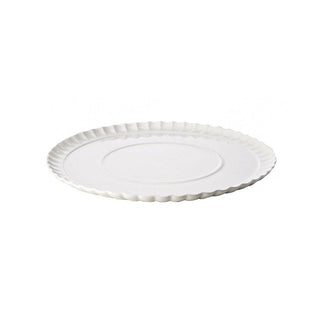 Seletti Estetico Quotidiano round porcelain tray with waves - Buy now on ShopDecor - Discover the best products by SELETTI design