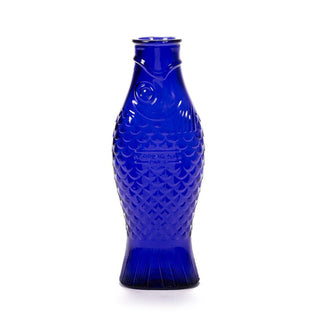 Serax Fish & Fish bottle cobalt blue - Buy now on ShopDecor - Discover the best products by SERAX design